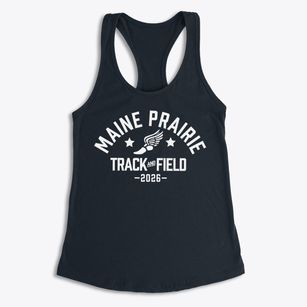 Maine Prairie High School Track and Field Women's Racerback Tank
