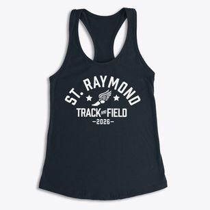 Saint Raymond School Track and Field Women's Racerback Tank