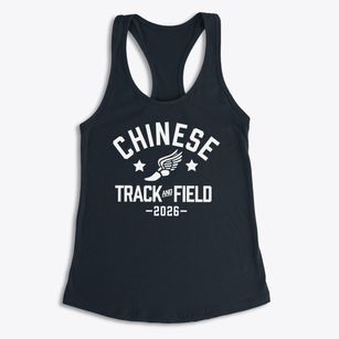 Chinese Education Center Track and Field Women's Racerback Tank