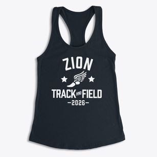 Zion Lutheran School Track and Field Women's Racerback Tank