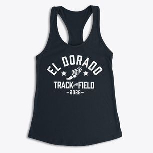 El Dorado Elementary School Track and Field Women's Racerback Tank