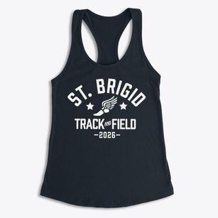 Saint Brigid School Track and Field Women's Racerback Tank