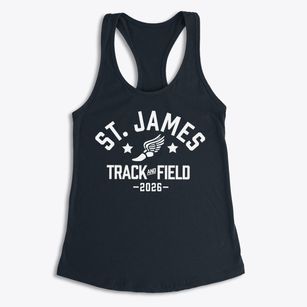 Saint James School Track and Field Women's Racerback Tank