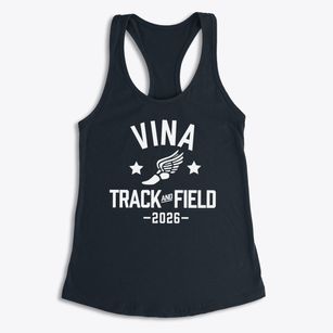 Vina School Track and Field Women's Racerback Tank