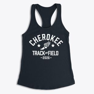 Cherokee High School Track and Field Women's Racerback Tank