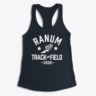 Ranum High School Track and Field Women's Racerback Tank