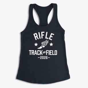 Rifle High School Track and Field Women's Racerback Tank