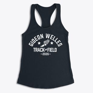 Gideon Welles Elementary School Track and Field Women's Racerback Tank