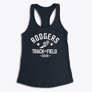 Rodgers Middle School Track and Field Women's Racerback Tank