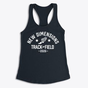 New Dimensions High School Track and Field Women's Racerback Tank