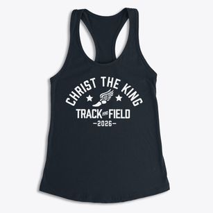 Christ The King School Track and Field Women's Racerback Tank