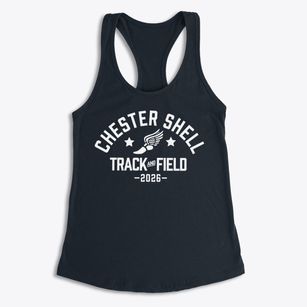 Chester Shell Elementary School Track and Field Women's Racerback Tank