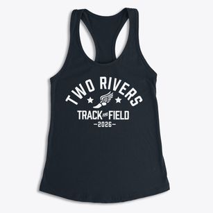 Two Rivers Elementary School Track and Field Women's Racerback Tank