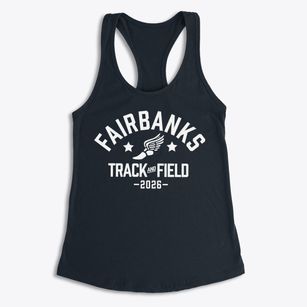 Fairbanks Correspondence School Track and Field Women's Racerback Tank