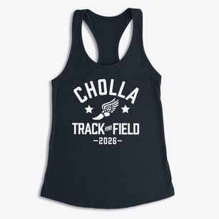 Cholla Elementary School Track and Field Women's Racerback Tank