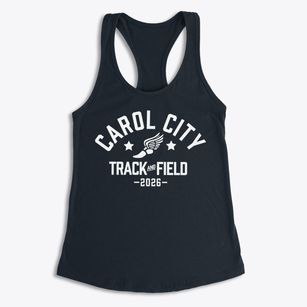 Carol City Middle School Track and Field Women's Racerback Tank