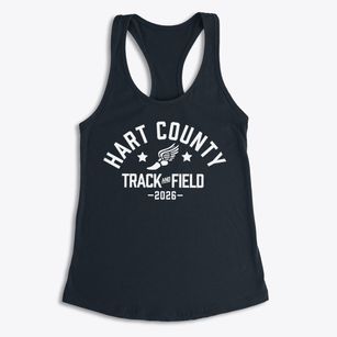 Hart County Middle School Track and Field Women's Racerback Tank
