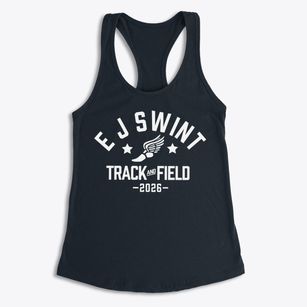 E J Swint Elementary School Track and Field Women's Racerback Tank