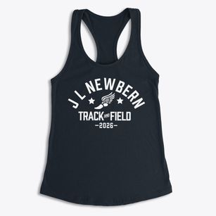 J L Newbern Middle School Track and Field Women's Racerback Tank