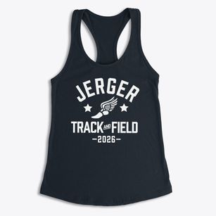 Jerger Elementary School Track and Field Women's Racerback Tank