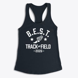 B.e.s.t. Academy Track and Field Women's Racerback Tank