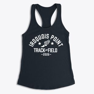 Iroquois Point Elementary School Track and Field Women's Racerback Tank