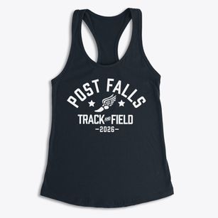 Post Falls Junior High School Track and Field Women's Racerback Tank