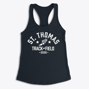 Saint Thomas The Apostle School Track and Field Women's Racerback Tank