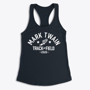 Mark Twain Elementary School Track and Field Women's Racerback Tank
