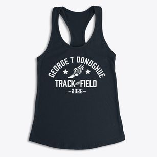 George T Donoghue Elementary School Track and Field Women's Racerback Tank