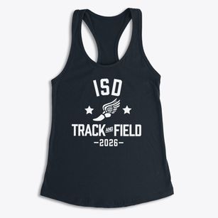 Illinois School For The Deaf Track and Field Women's Racerback Tank