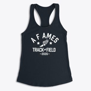A F Ames Elementary School Track and Field Women's Racerback Tank