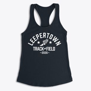 Leepertown Elementary School Track and Field Women's Racerback Tank