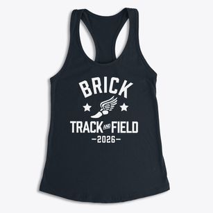 Brick Elementary School Track and Field Women's Racerback Tank