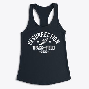 Resurrection Parish Track and Field Women's Racerback Tank