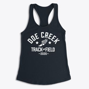 Doe Creek Middle School Track and Field Women's Racerback Tank