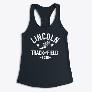 Lincoln Elementary School Track and Field Women's Racerback Tank