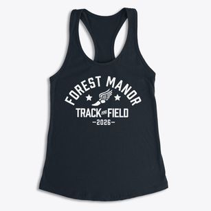 Forest Manor Middle School Track and Field Women's Racerback Tank