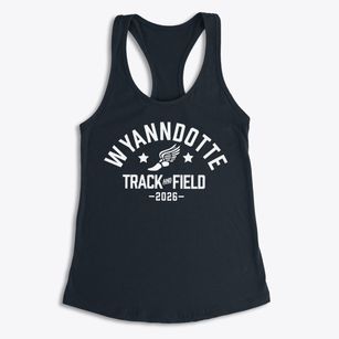 Wyanndotte School Track and Field Women's Racerback Tank