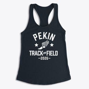 Pekin Community High School Track and Field Women's Racerback Tank