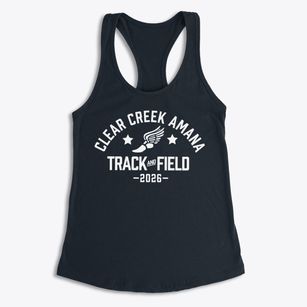 Clear Creek Amana High School Track and Field Women's Racerback Tank