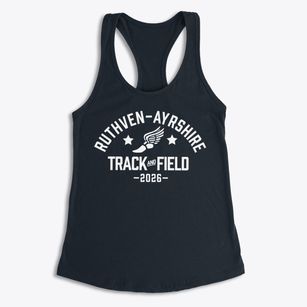 Ruthven-ayrshire School Track and Field Women's Racerback Tank