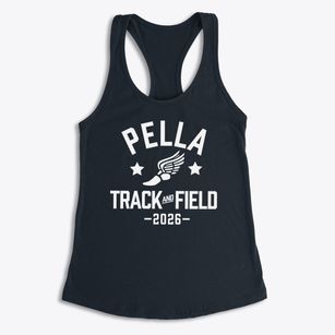 Pella Christian Grade School Track and Field Women's Racerback Tank