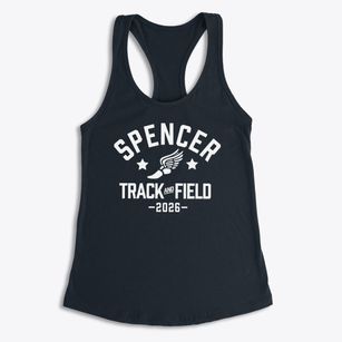 Spencer Middle School Track and Field Women's Racerback Tank