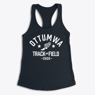 Ottumwa Community Preschool Track and Field Women's Racerback Tank