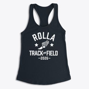 Rolla High School Track and Field Women's Racerback Tank