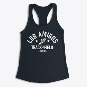 Los Amigos Elementary School Track and Field Women's Racerback Tank