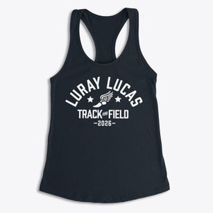 Luray Lucas Elementary School Track and Field Women's Racerback Tank