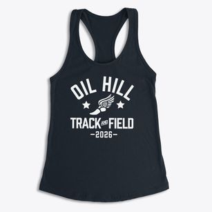 Oil Hill Elementary School Track and Field Women's Racerback Tank