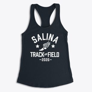 Salina Alternative School Track and Field Women's Racerback Tank
